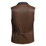 Dusty Duo Grey Striped Waistcoat