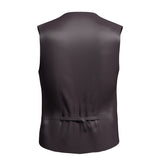 Sable Shield Brown Checks Waistcoat