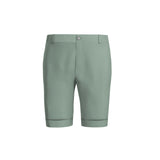 Pistachio Crunch Green Cotton Shorts
