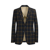 Blue Bayou Checks E.Thomas Blazer