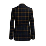 Blue Bayou Checks E.Thomas Blazer