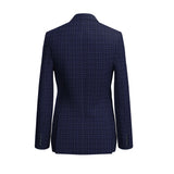 Champion Cobalt Blue Checks Blazer