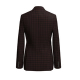 North Creek Brown Checks Blazer