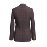 Greyham Norton Grey & Brown Checks Blazer