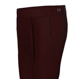 Peruvian Paso Maroon Cotton Chinos