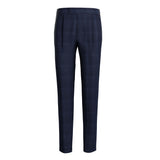 Vivid Dreams Blue Checks Guabello Trouser