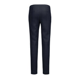Bleu de France Blue Checks Guabello Trouser