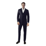 أزرق باسيفيك تشيكات بدلة Vitale Barberis Canonico