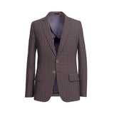 Greyham Norton Grey & Brown Checks Blazer