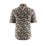 Classic Brushstrokes Printed Cotton Shirt