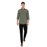 Earthly Essences Printed Cotton Shirt