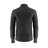 قميص بطبعات من Cubic Cue رمادي فحمي