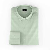 Minty Mornings Green Linen Shirt