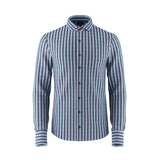 Tripod Touch Blue Striped Shirt