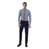 Tripod Touch Blue Striped Shirt