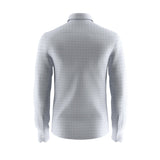 قميص كاروهات بلون رمادي فاتح