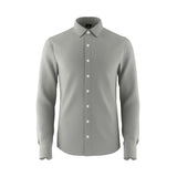 Grey Mist Solid Cotton Shirt