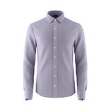 Curious Quartz Purple Cotton Shirt