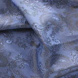 Blue Brocade Pocket Square