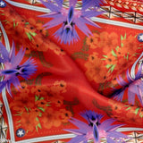 مربع الجيب الأحمر المطبوع