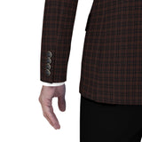 North Creek Brown Checks Blazer