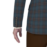 Fernando de Noronha Blue Checks Blazer