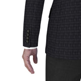 Luxembourg Night Black & Grey Tessilstrona Blazer