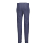 Butterfly Pea Blue Striped Delfino Trouser