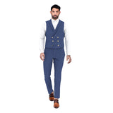 Sea Holly Blue Striped Waistcoat