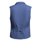 Sea Holly Blue Striped Waistcoat