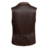 Golden Oak Brown Waistcoat
