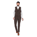 Golden Oak Brown Waistcoat