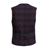 Sydney Soul Purple Checks Waistcoat