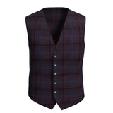 Sydney Soul Purple Checks Waistcoat