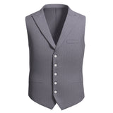 Poolhouse Play Blue Striped Waistcoat