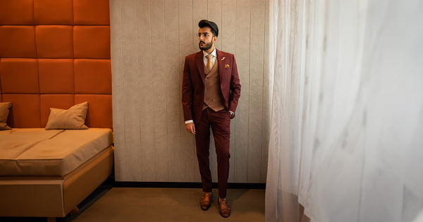 Stay Golden Grooms: 12 Two-Piece Wedding Suit Ideas For Soon To Be Grooms