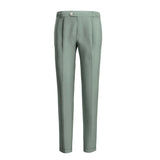 Pistachio Crunch Green Cotton Chinos