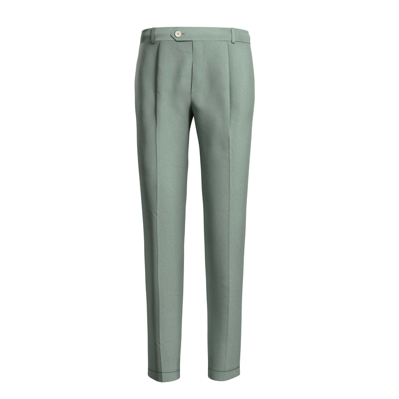 Pistachio Crunch Green Cotton Chinos