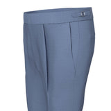 Blue Morpho Blue Cotton Chinos