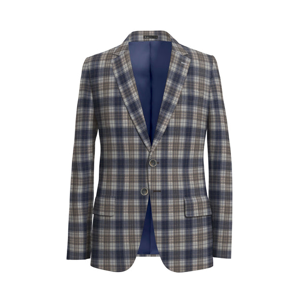 The Riparian House Brown Holland & Sherry Blazer