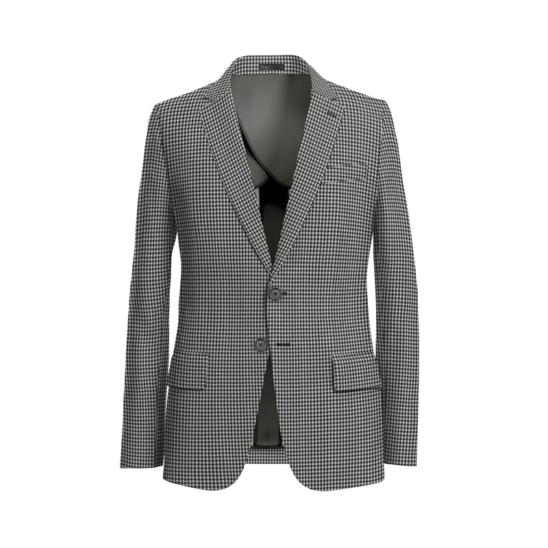 Empire State Black & White Tessilstrona Blazer