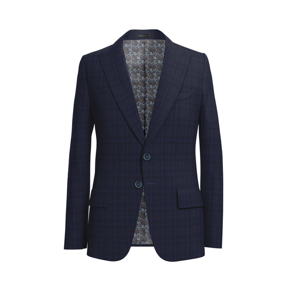 Havasu Falls Blue Checks Blazer