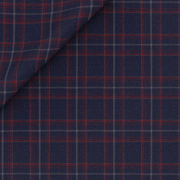 Lofoten Islands Blue Checks Blazer