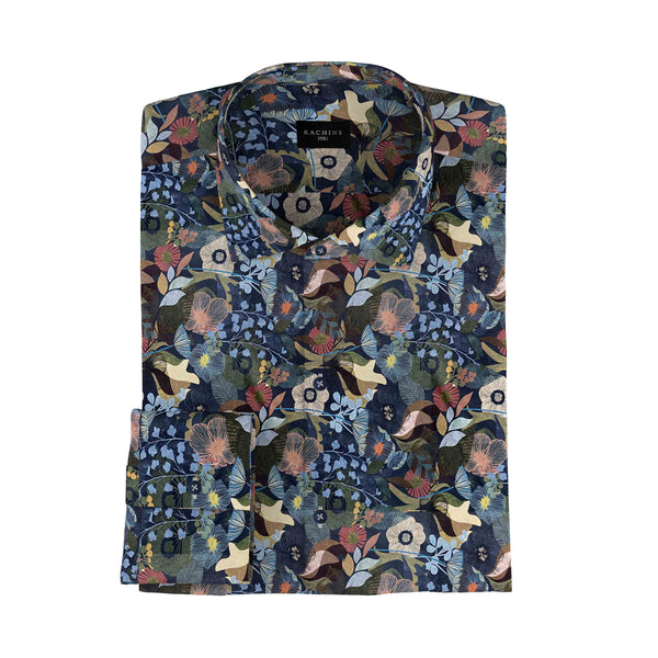 Urban Blossom Printed Cotton Shirt