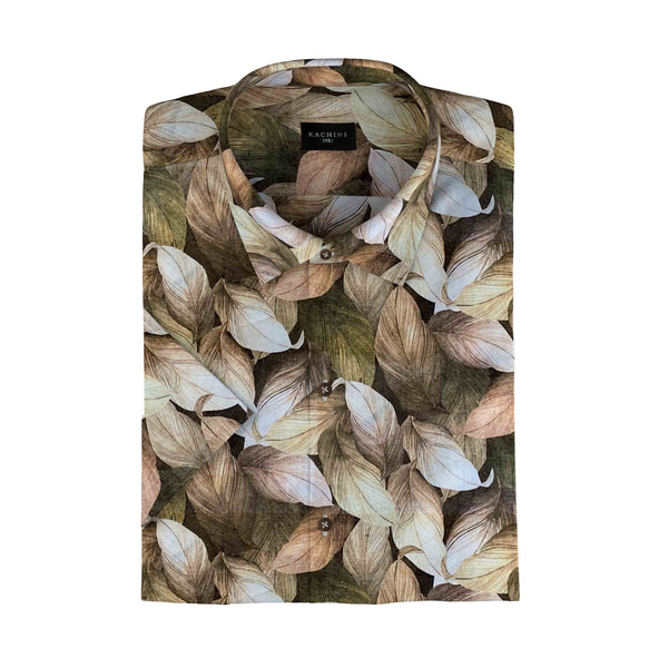 Outside of Eden Printed Cotton Shirt