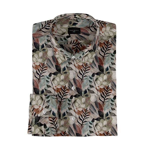 Botanic Heaven Printed Cotton Shirt