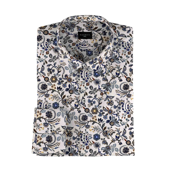 Vibrant Living Printed Cotton Shirt