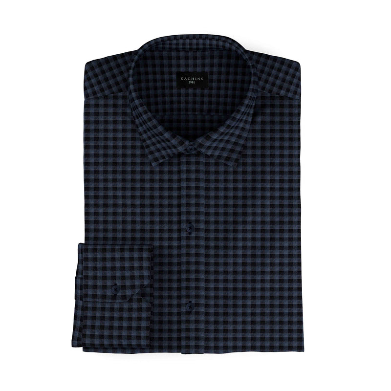 Manhattan Madness Blue Cotton Shirt