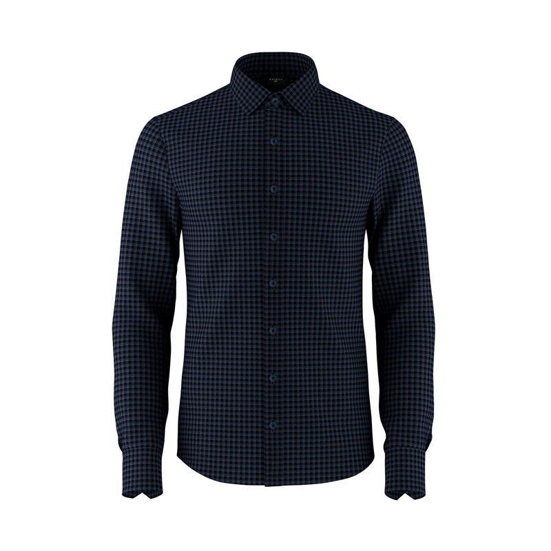 Manhattan Madness Blue Cotton Shirt