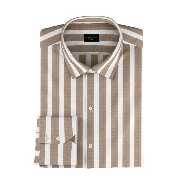 Land of Coco Brown Cotton Shirt
